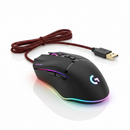 Mouse Gamer 6400 DPI com Iluminação
